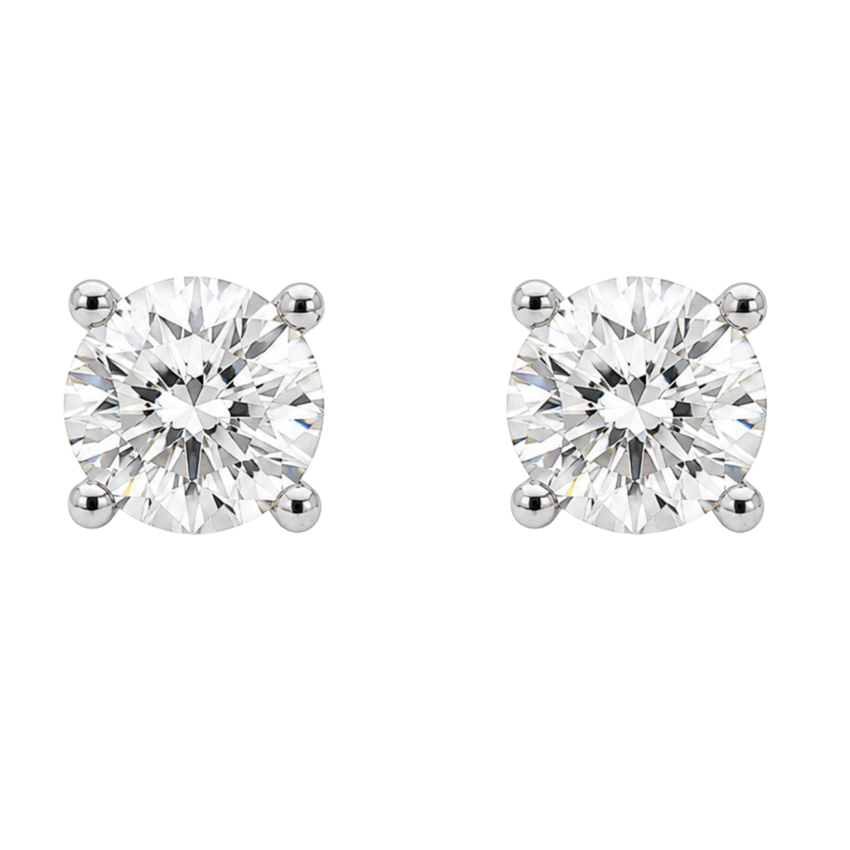 CERYS - WHITE GOLD DIAMOND EARRING