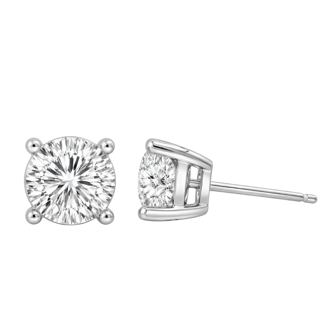 ELYRA - WHITE GOLD DIAMOND EARRING