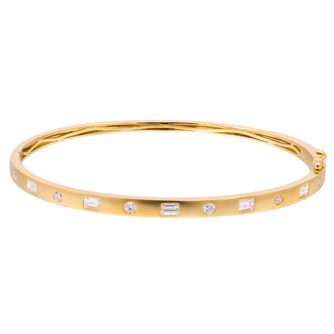 ELARIS - YELLOW GOLD DIAMOND BRACELET