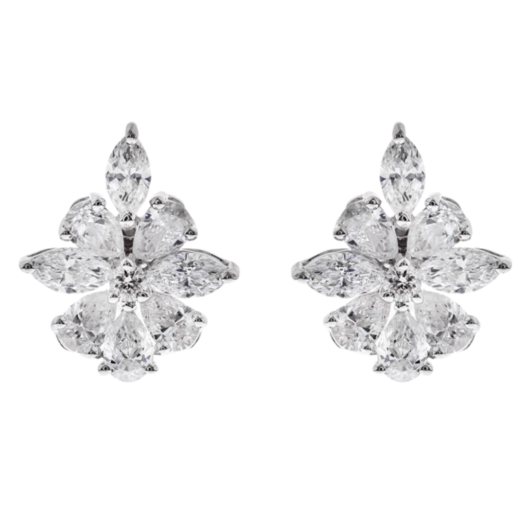 RADIANCE - WHITE GOLD DIAMOND EARRING