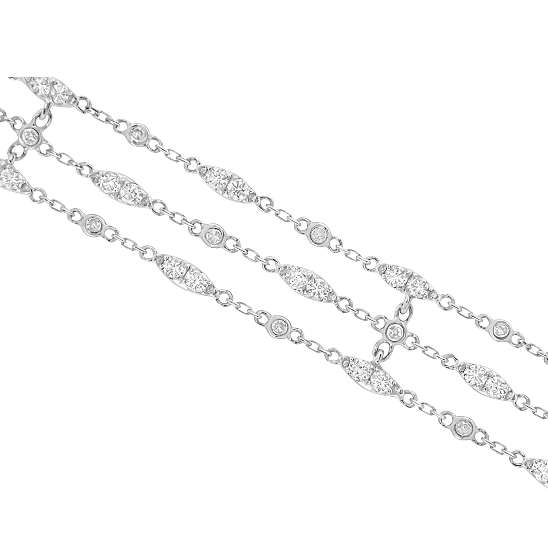 SEREIN - WHITE GOLD DIAMOND BRACELET
