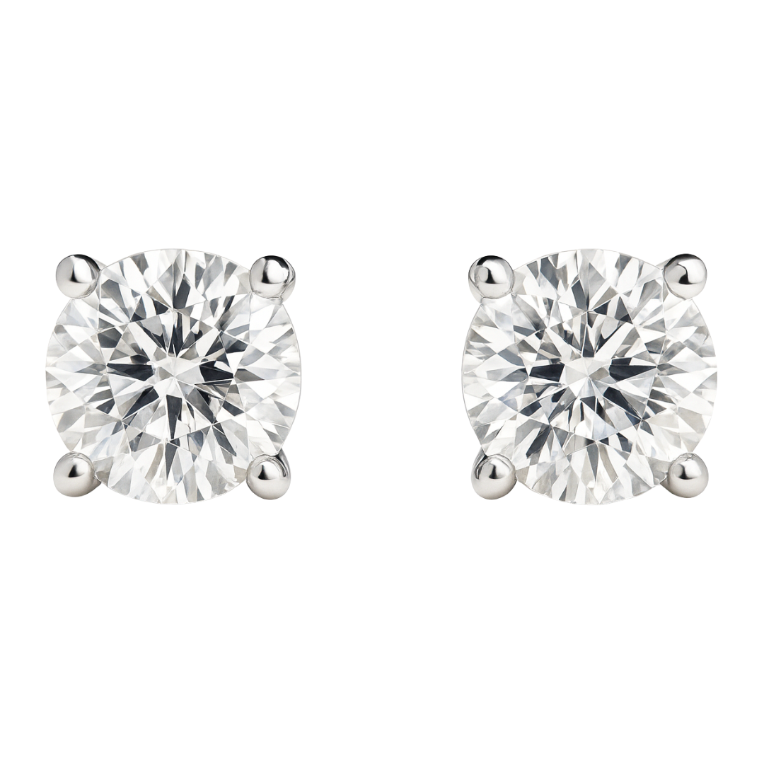 ROYALE - WHITE GOLD DIAMOND EARRING