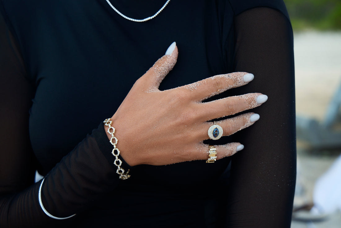 IMPERIUM - YELLOW GOLD DIAMOND BRACELET