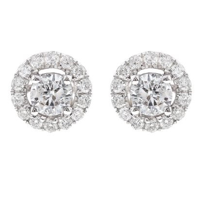 VALIANT - WHITE GOLD DIAMOND EARRING