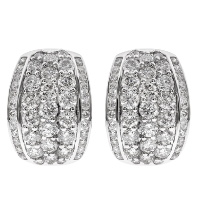 VELITH - WHITE GOLD DIAMOND EARRING
