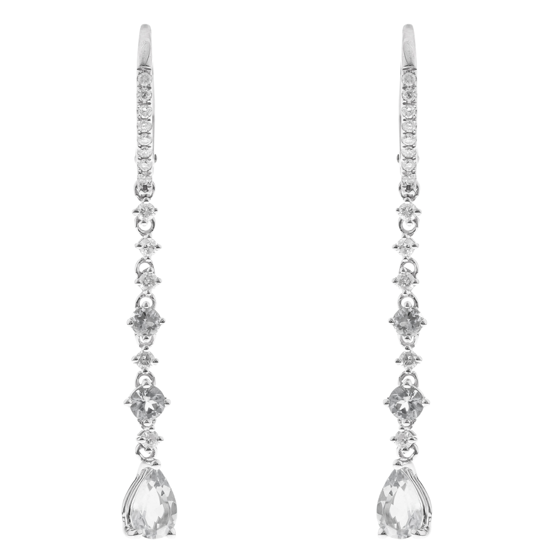 VEYNE - WHITE GOLD DIAMOND EARRING