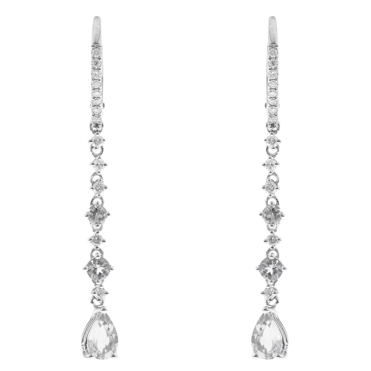 VEYNE - WHITE GOLD DIAMOND EARRING