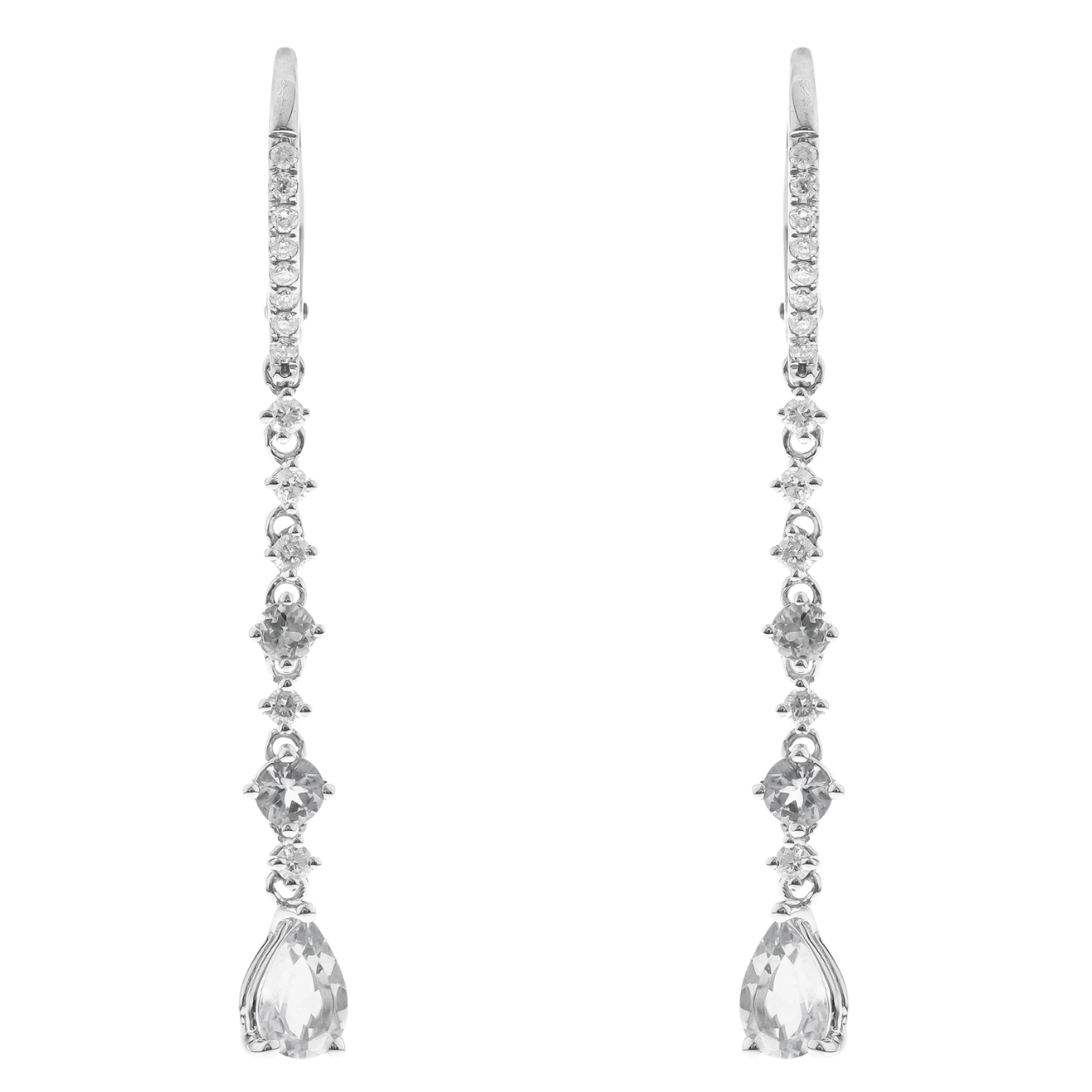 VEYNE - WHITE GOLD DIAMOND EARRING