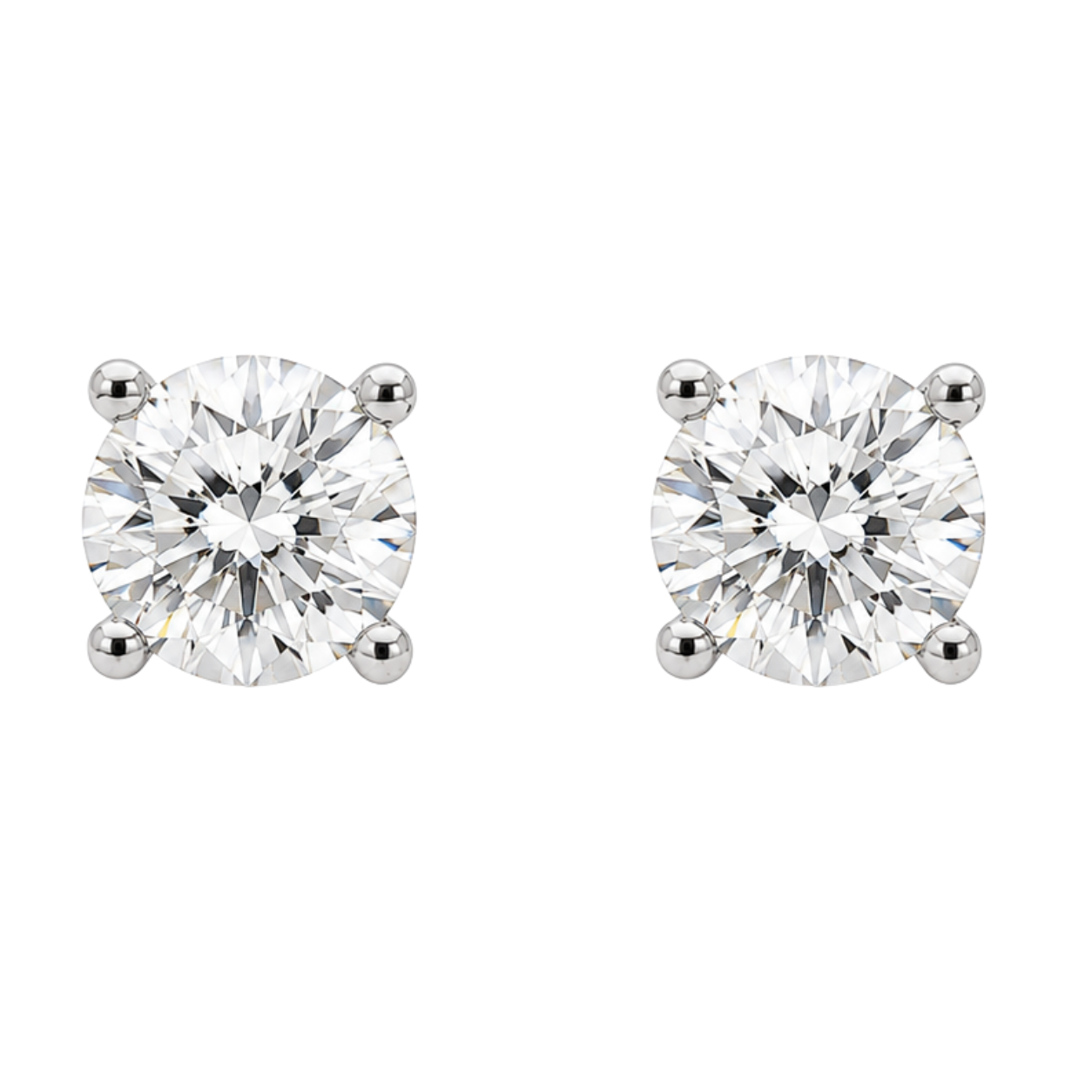 CERYS - WHITE GOLD DIAMOND EARRING