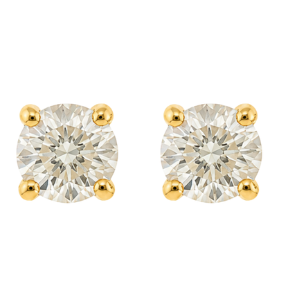 ORÉE - YELLOW GOLD DIAMOND EARRING