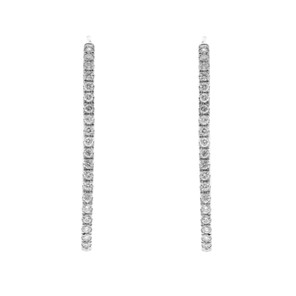 ELARISE - WHITE GOLD DIAMOND EARRING
