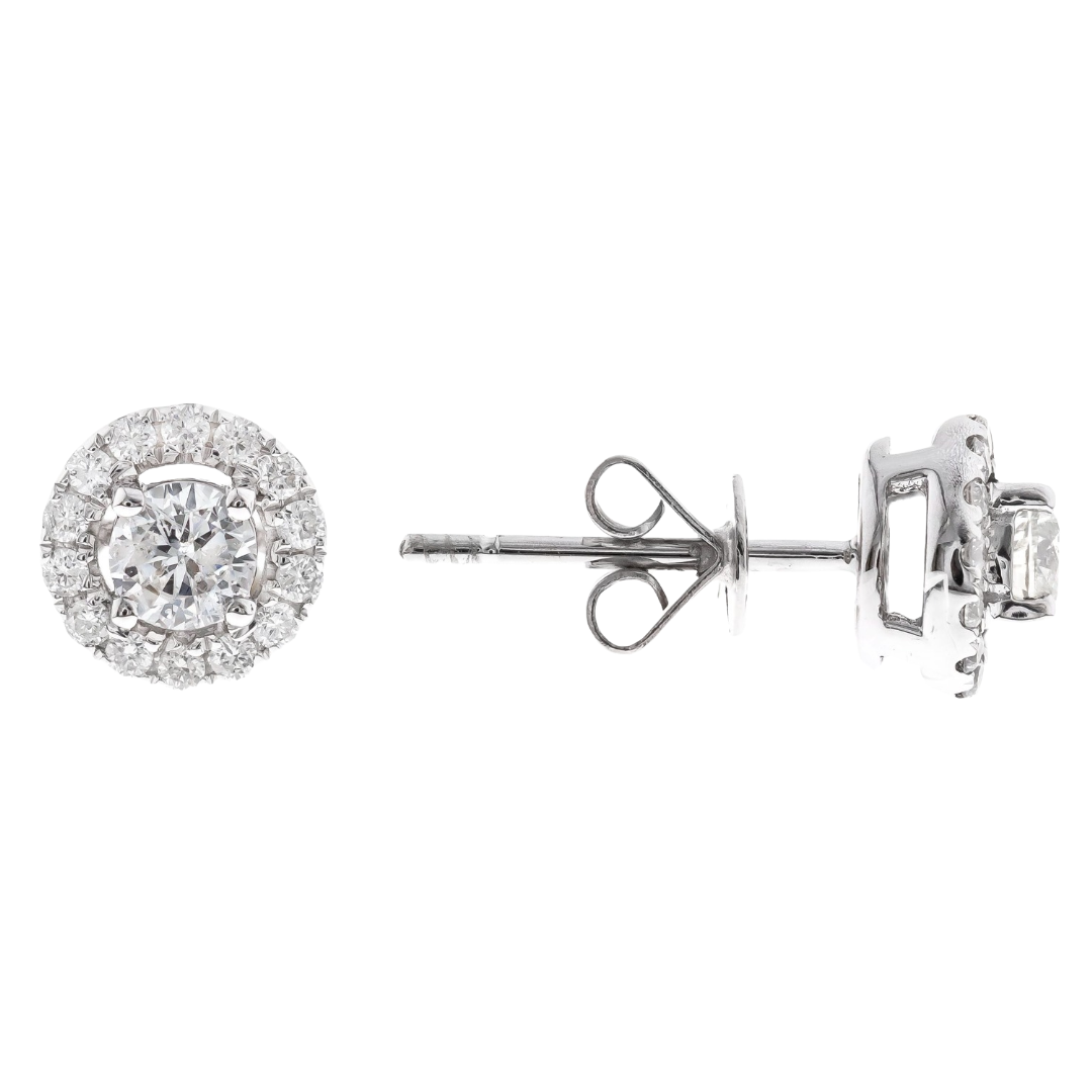 VALIANT - WHITE GOLD DIAMOND EARRING