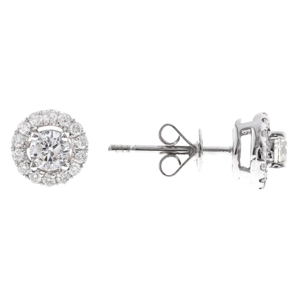 VALIANT - WHITE GOLD DIAMOND EARRING