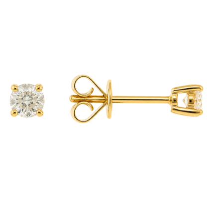 ORÉE - YELLOW GOLD DIAMOND EARRING
