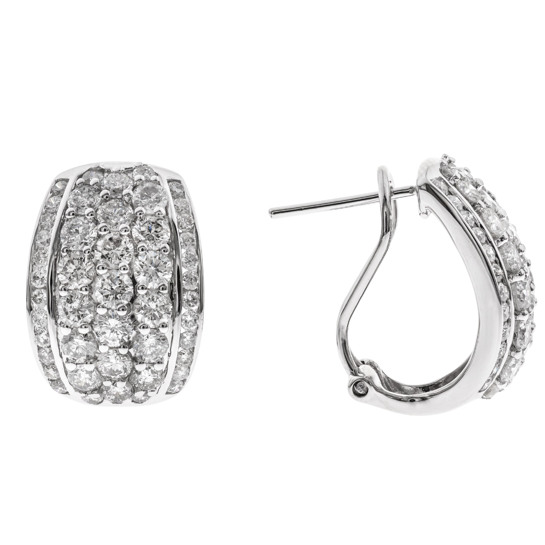 VELITH - WHITE GOLD DIAMOND EARRING