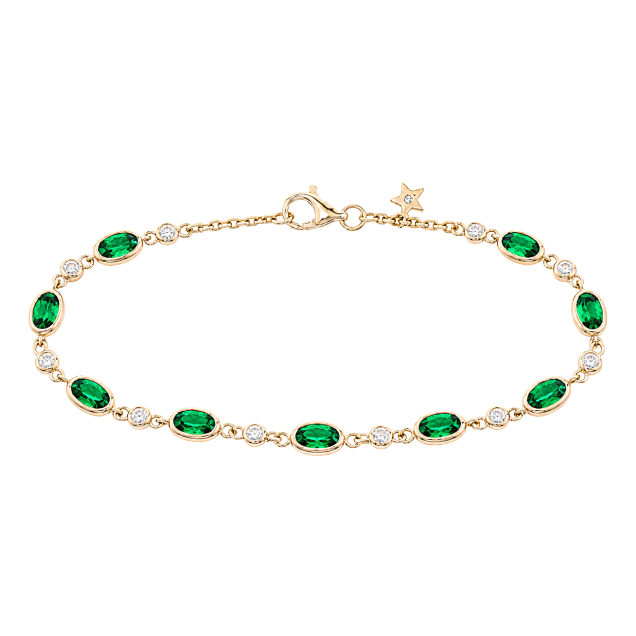 VERVE - YELLOW GOLD TSAVORITE BRACELET