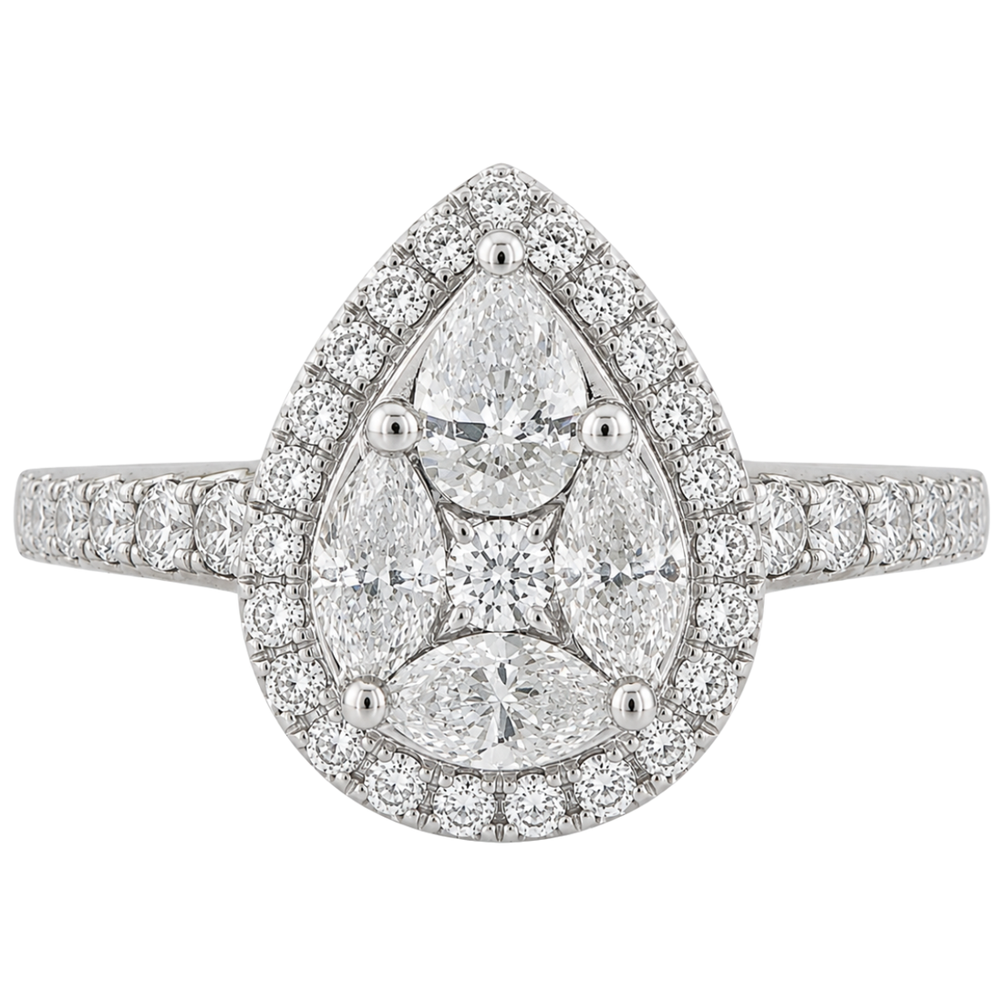 AVENOR - WHITE GOLD DIAMOND RING