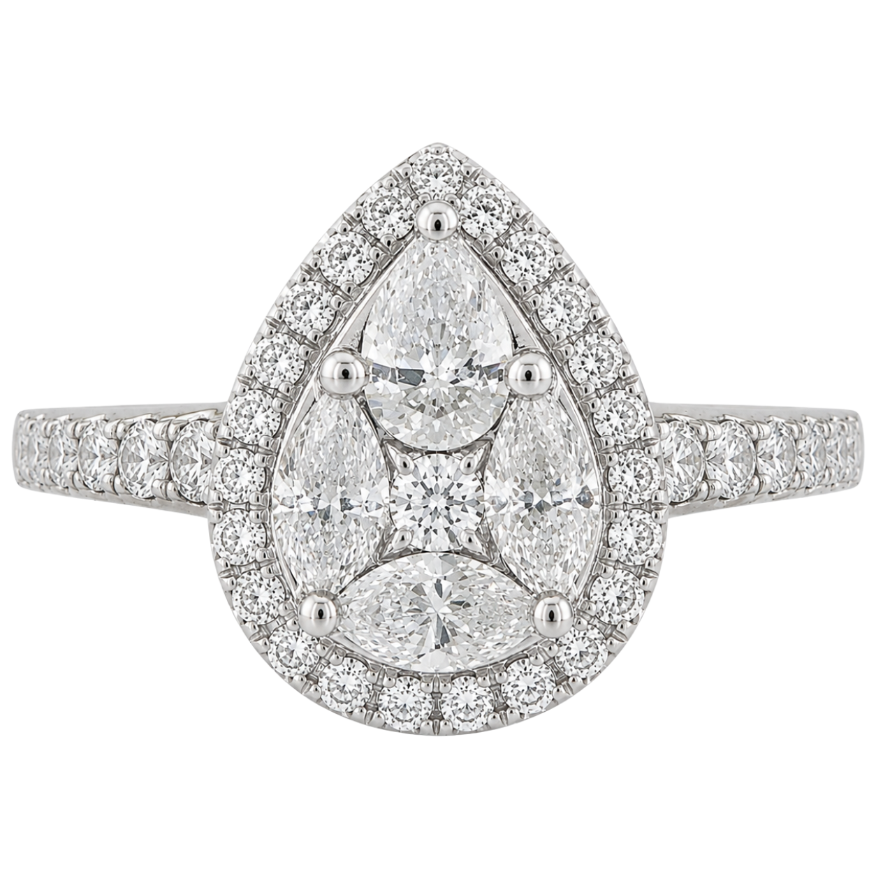 AVENOR - WHITE GOLD DIAMOND RING