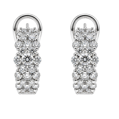 ELARA - WHITE GOLD DIAMOND EARRING