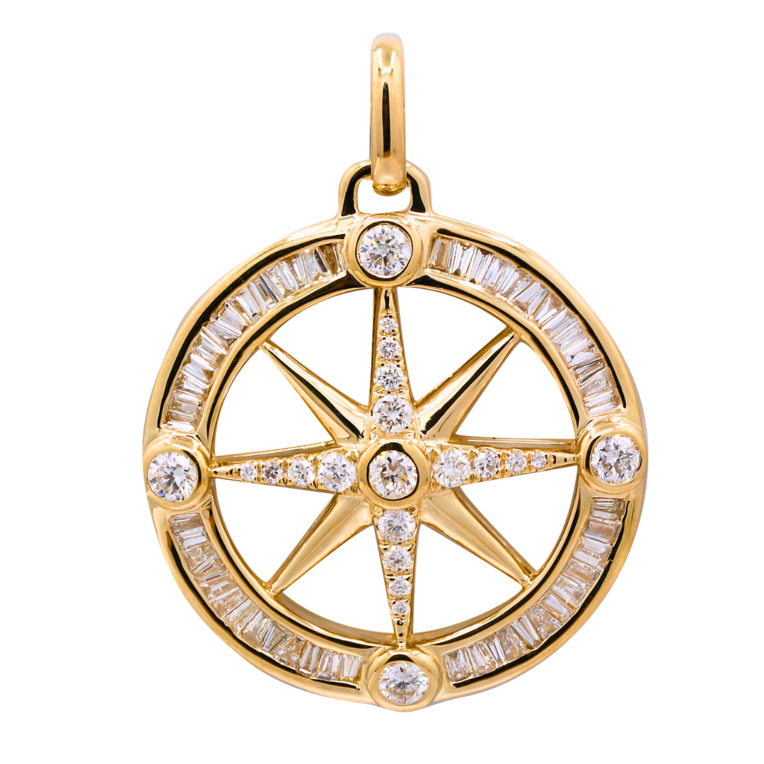 SORAYA - YELLOW GOLD DIAMOND NECKLACE