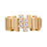 14K YELLOW GOLD DIAMOND RING - VALENCE