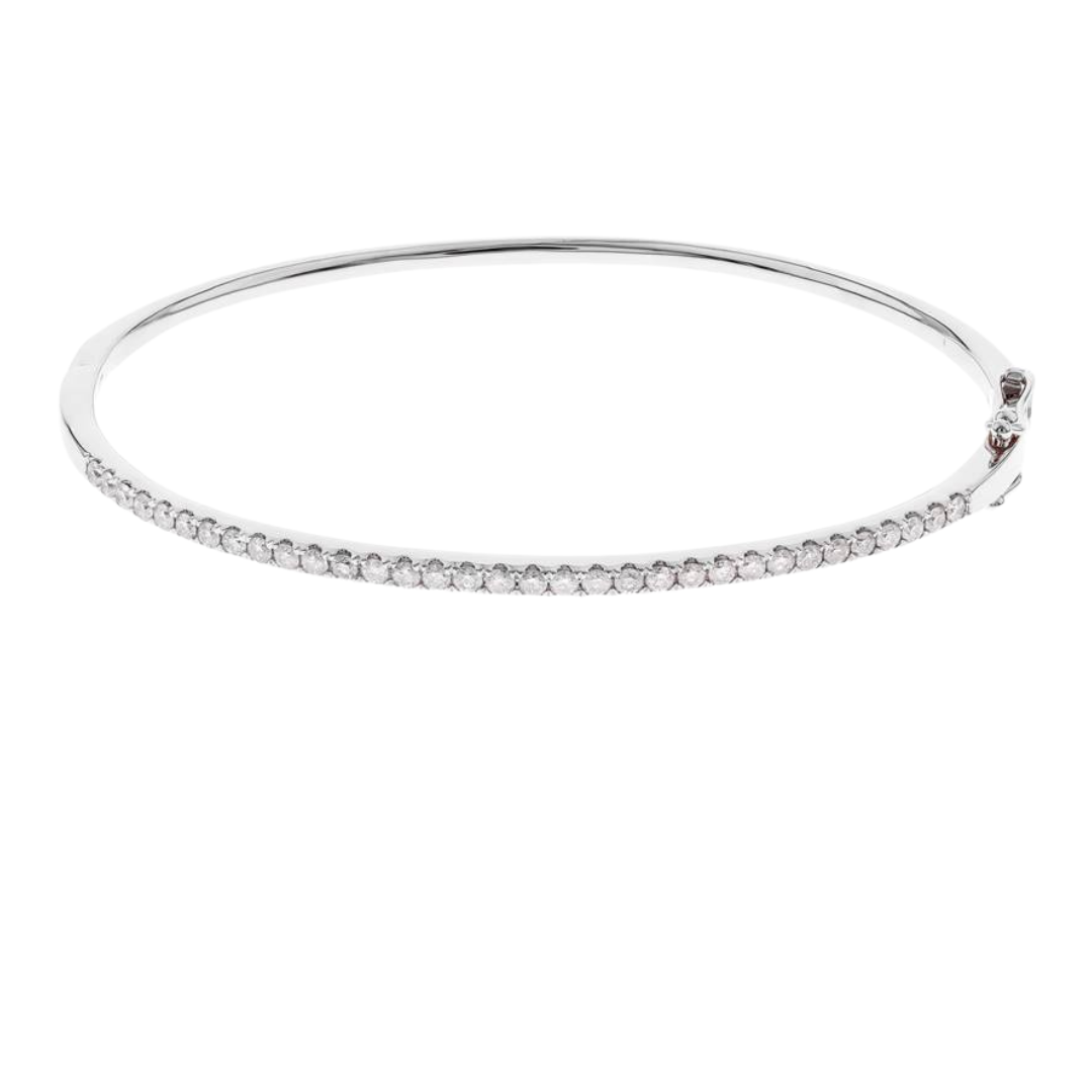 14K WHITE GOLD DIAMOND BRACELET - ORION