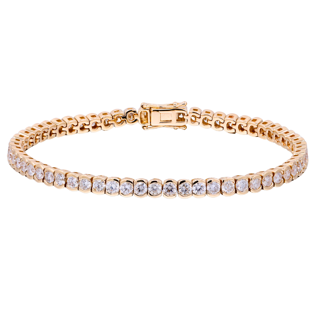 CÉLINEA - YELLOW GOLD DIAMOND BRACELET