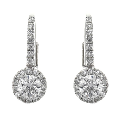 ALTHEA - WHITE GOLD DIAMOND EARRING