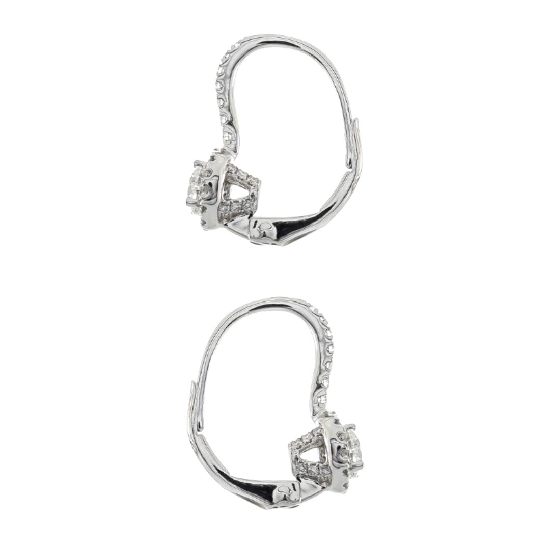 ALTHEA - WHITE GOLD DIAMOND EARRING