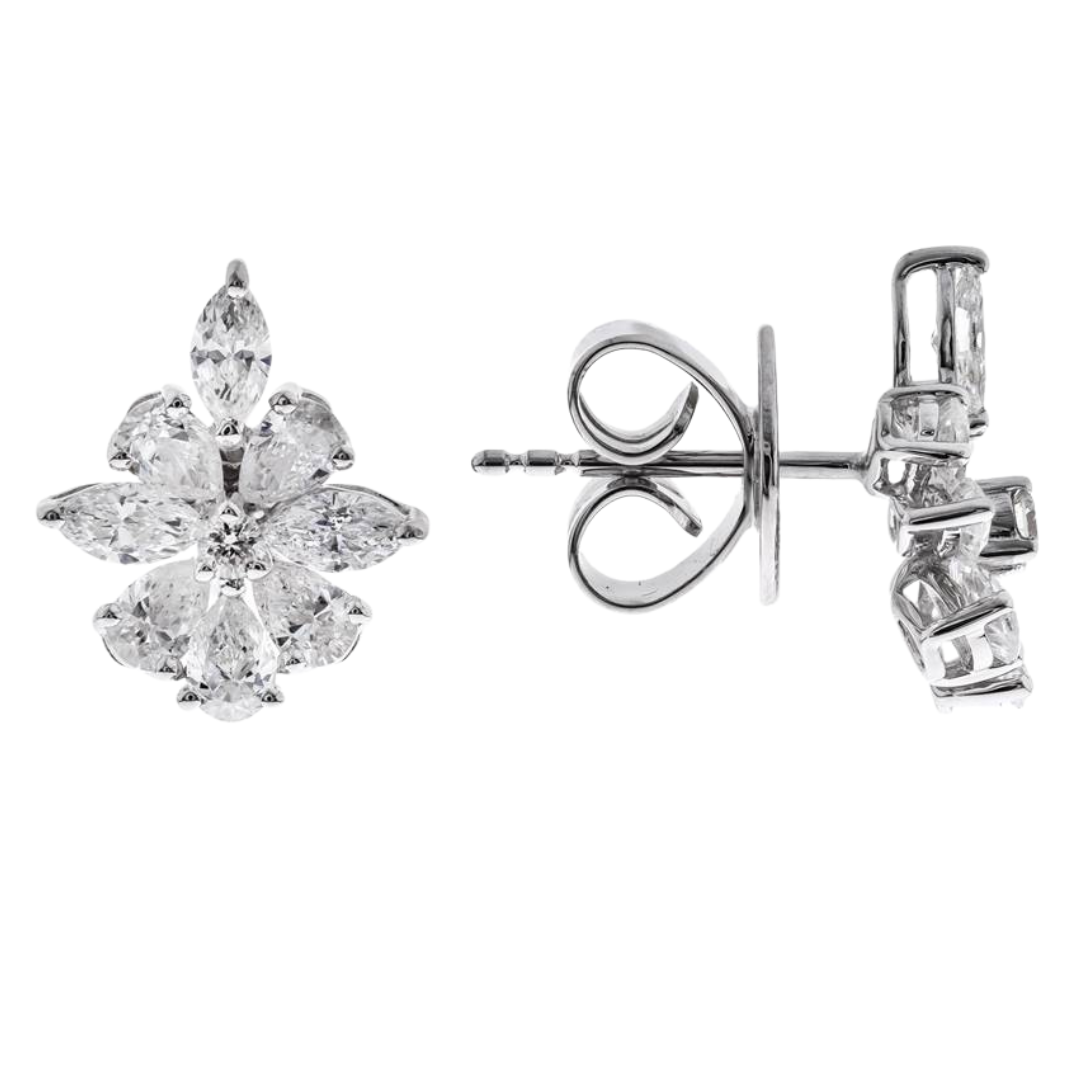 RADIANCE - WHITE GOLD DIAMOND EARRING