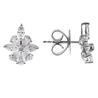 RADIANCE - WHITE GOLD DIAMOND EARRING