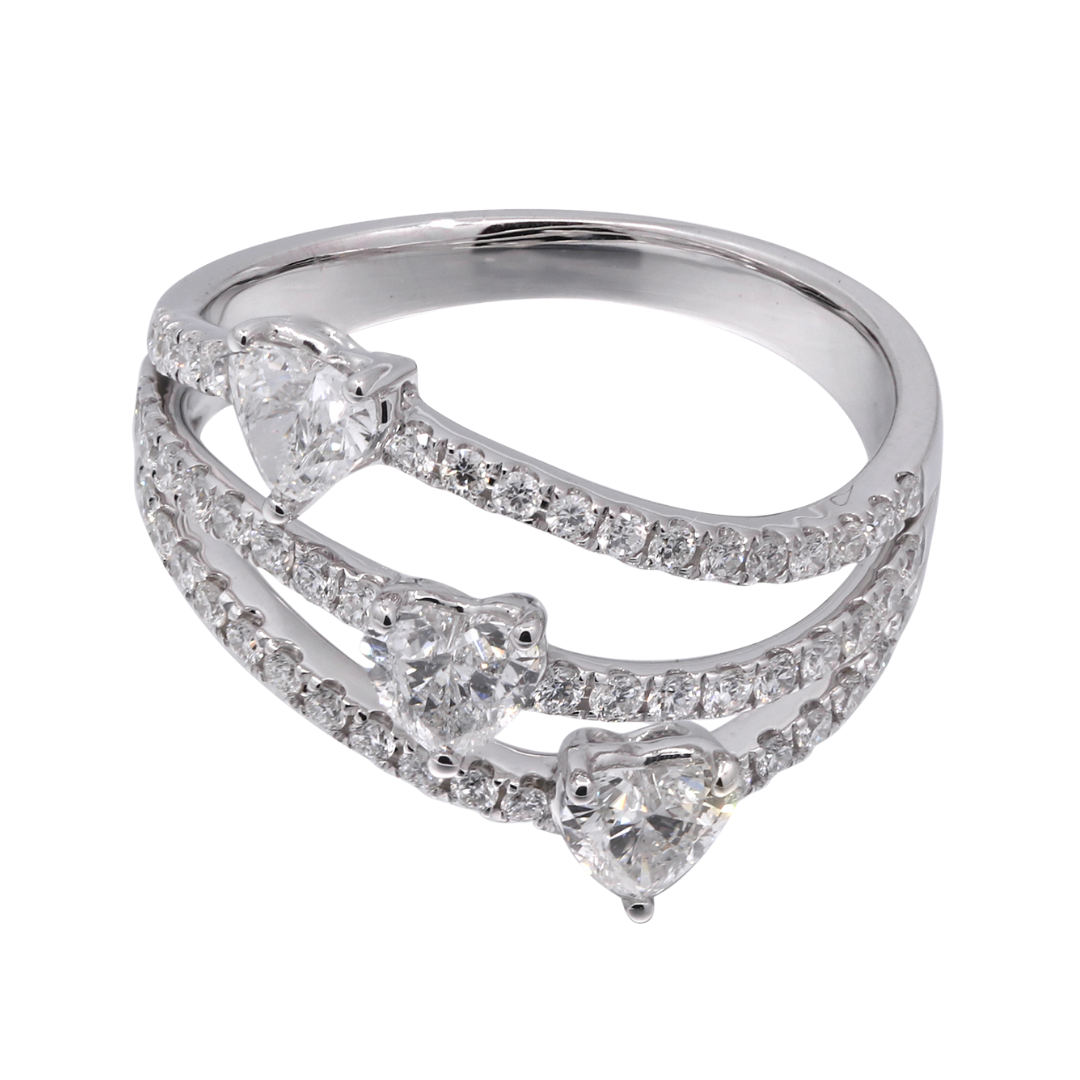 AMORIS - WHITE GOLD DIAMOND RING