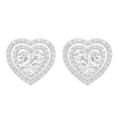 LUMIN - WHITE GOLD DIAMOND EARRING