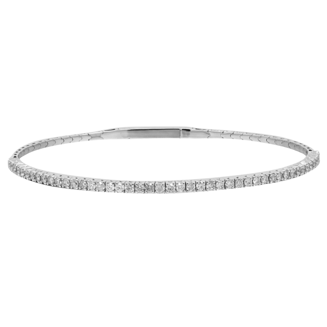 VERITY - WHITE GOLD DIAMOND BRACELET