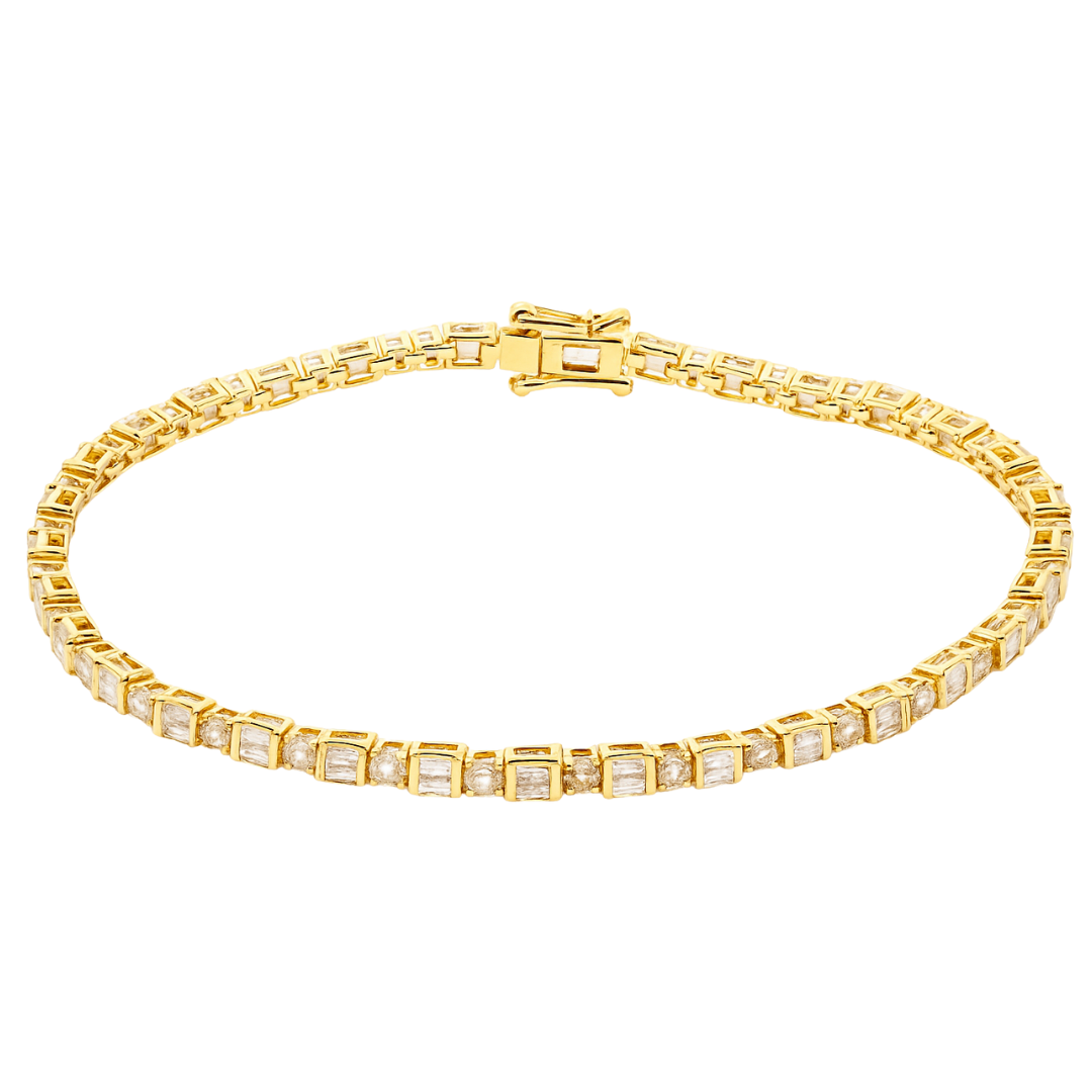 ELYSSIA - YELLOW GOLD DIAMOND BRACELET