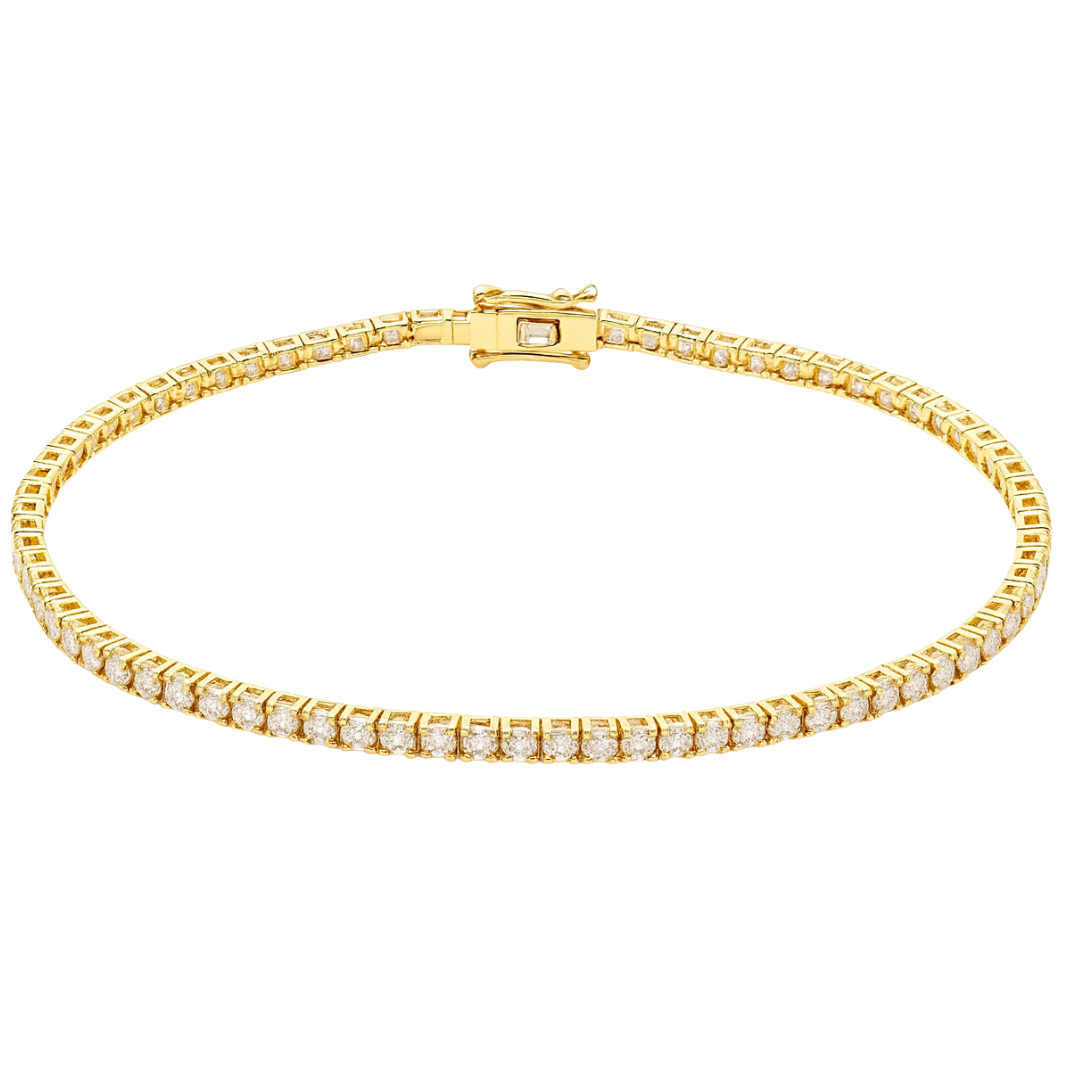 CYRINE - YELLOW GOLD DIAMOND BRACELET