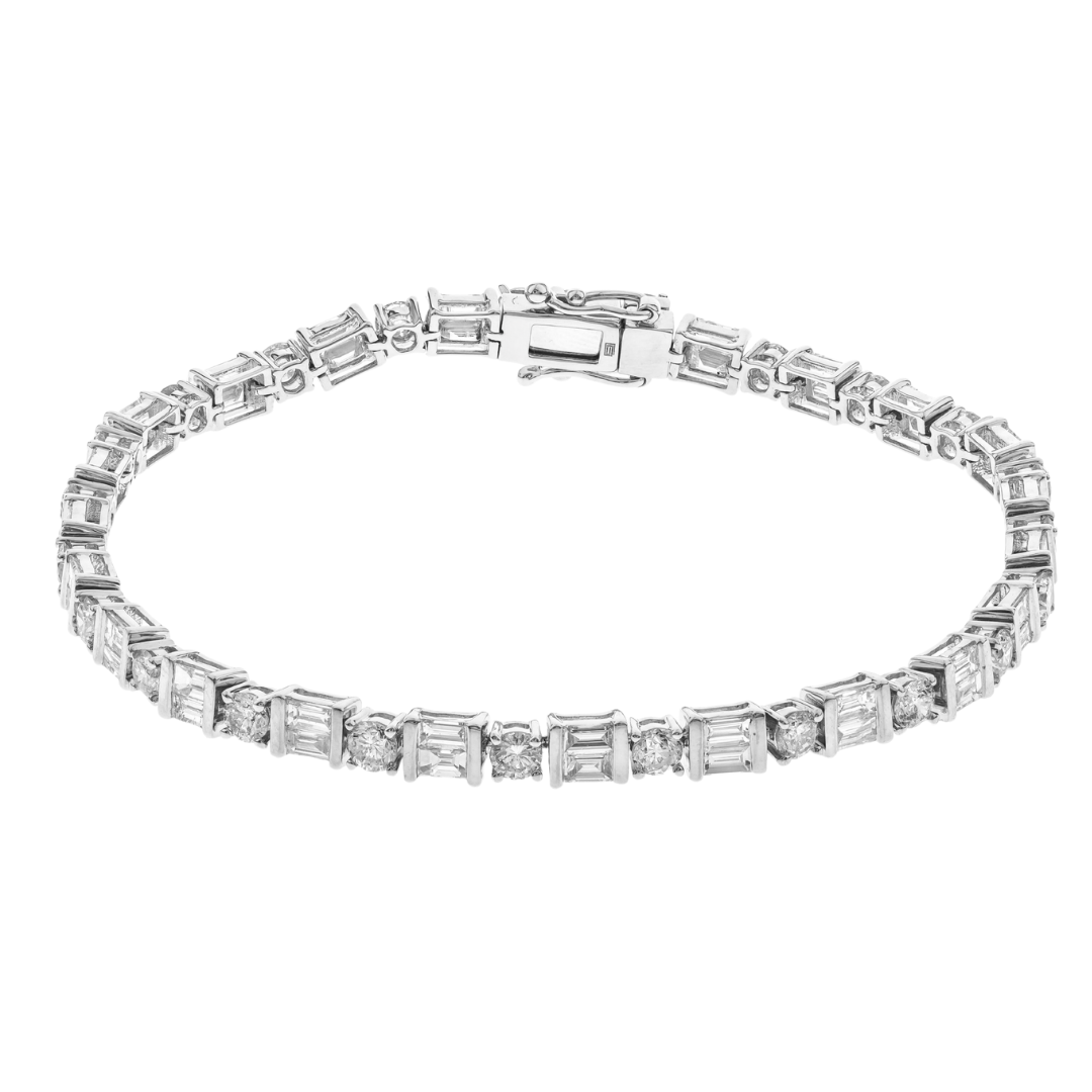CALITH - WHITE GOLD DIAMOND BRACELET