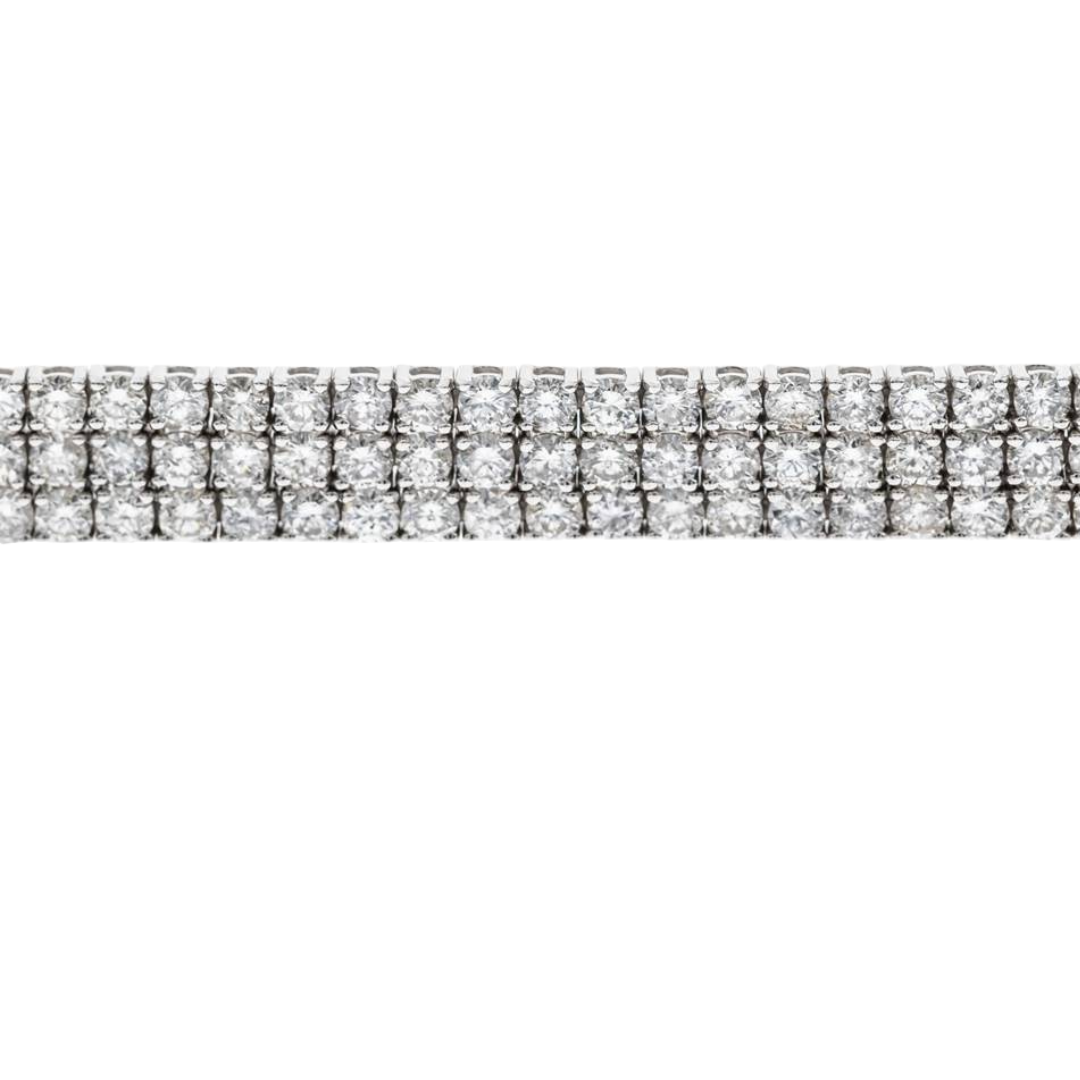 DÉLANE - WHITE GOLD DIAMOND BRACELET
