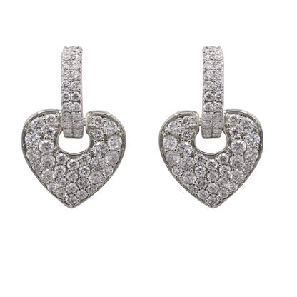 LUMIVIA - WHITE GOLD DIAMOND EARRING
