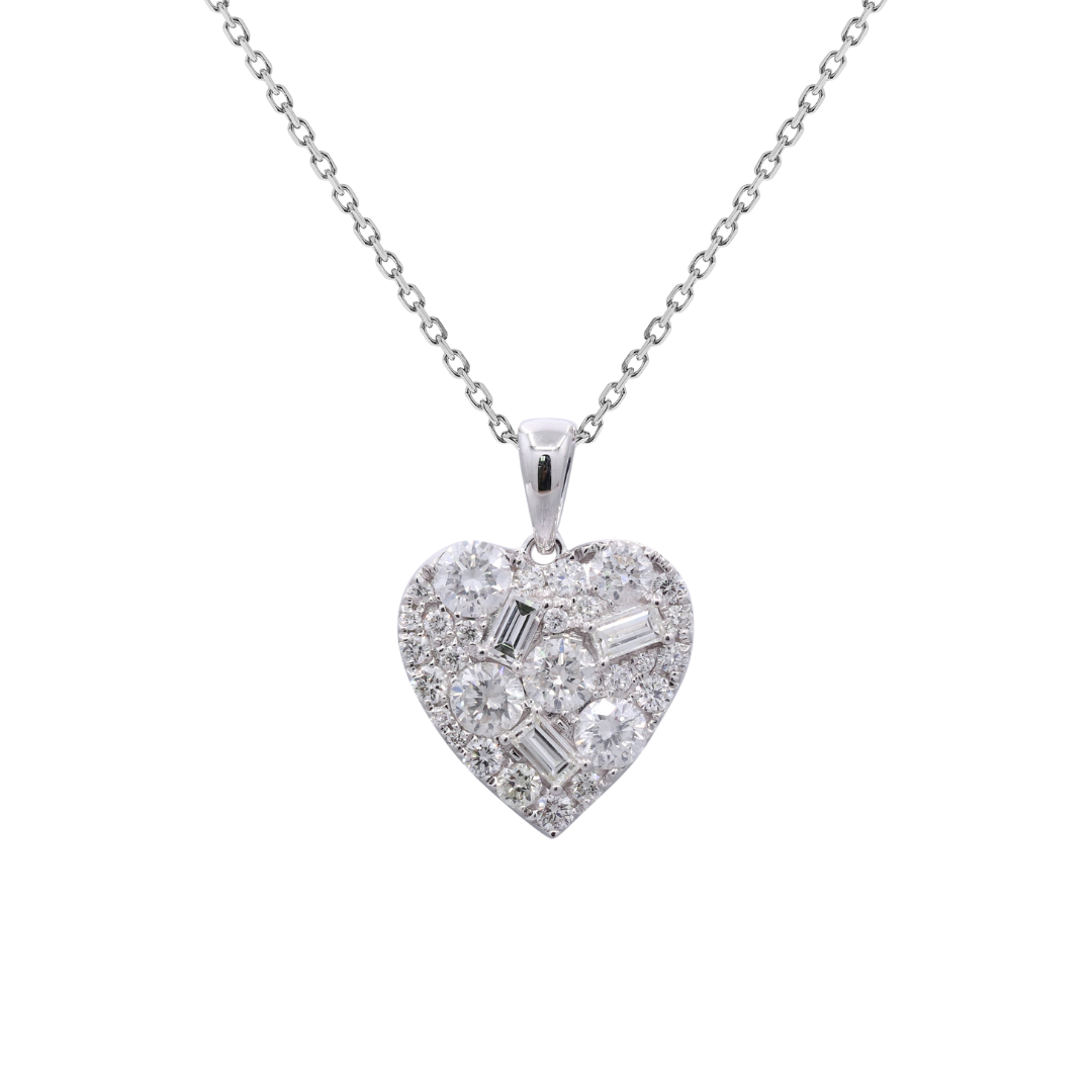 CORAYNE - WHITE GOLD DIAMOND NECKLACE