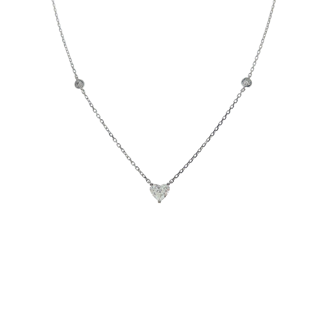 LOVELLE - WHITE GOLD DIAMOND NECKLACE