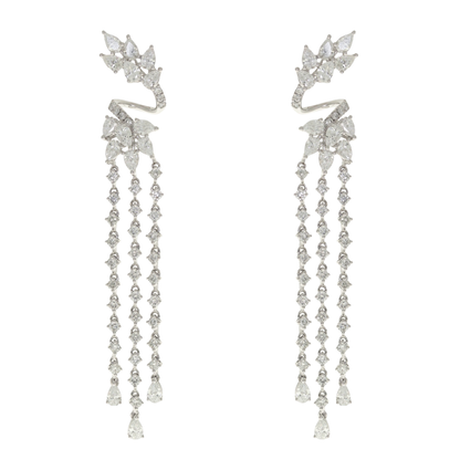 LUMÉRA - WHITE GOLD DIAMOND EARRING