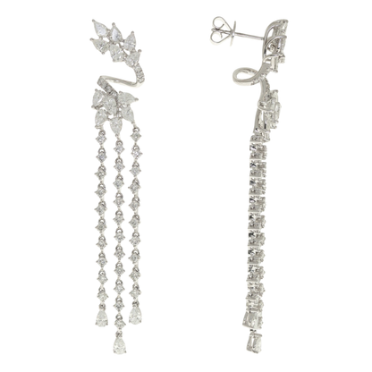 LUMÉRA - WHITE GOLD DIAMOND EARRING