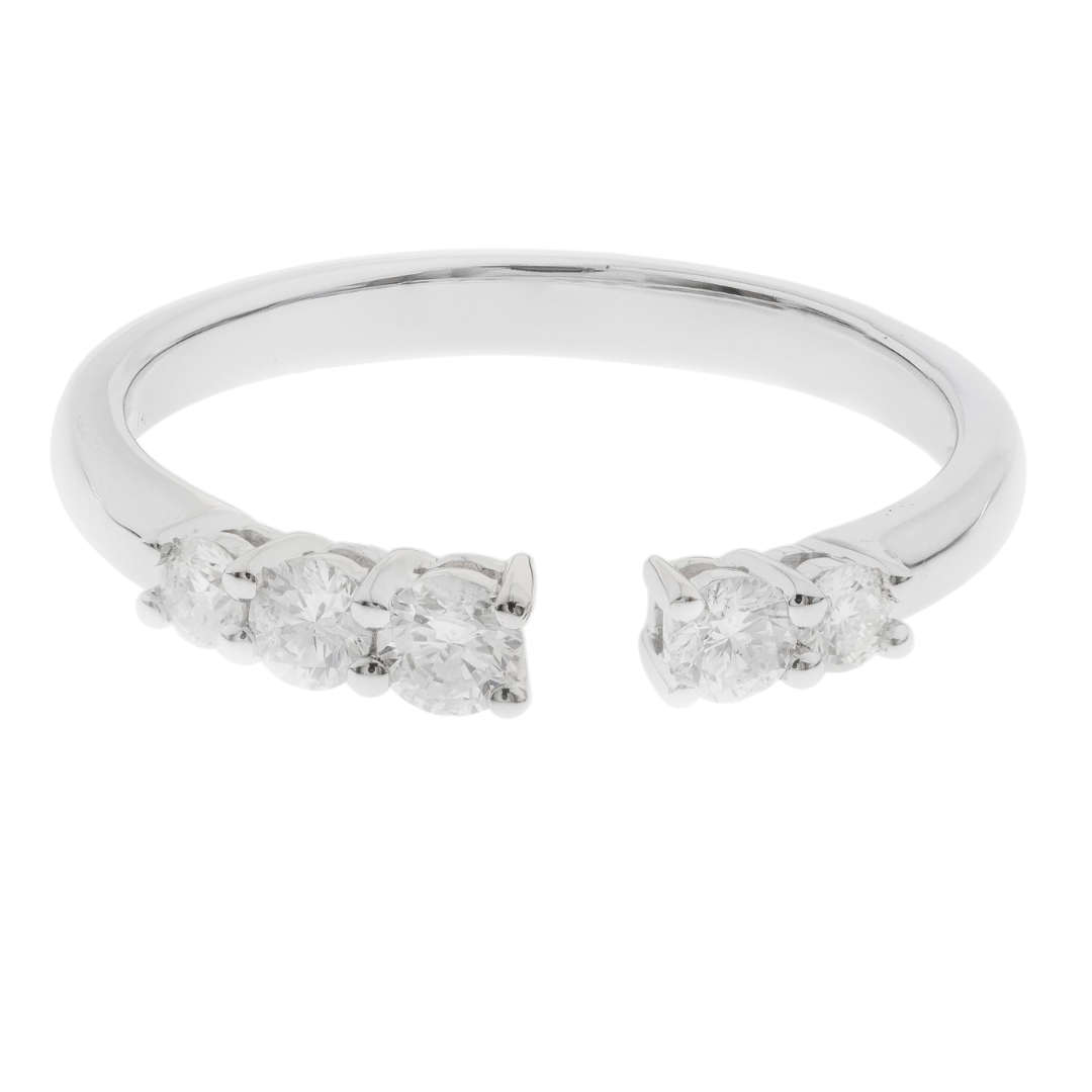 VELIS - WHITE GOLD DIAMOND RING