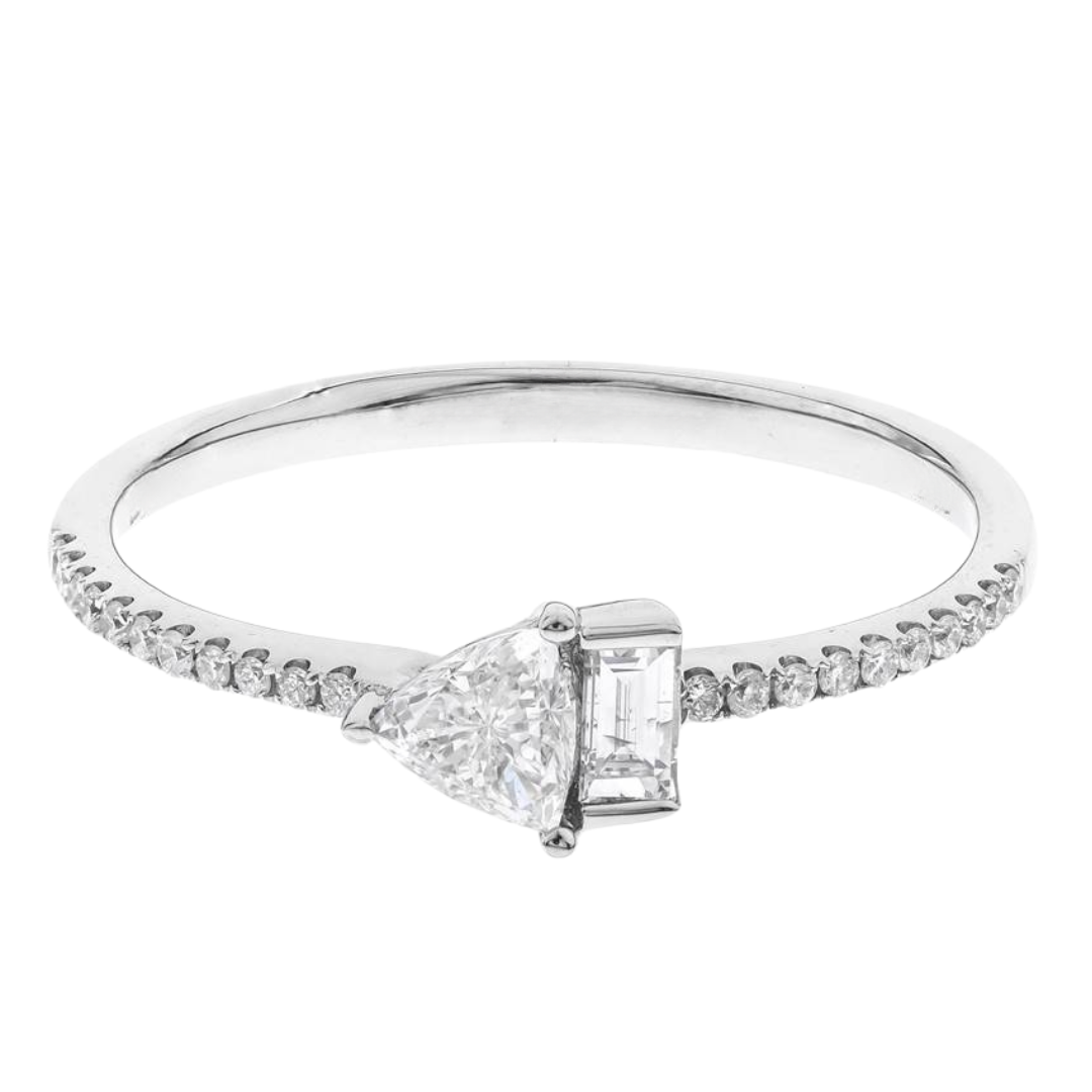 VEYON - WHITE GOLD DIAMOND RING