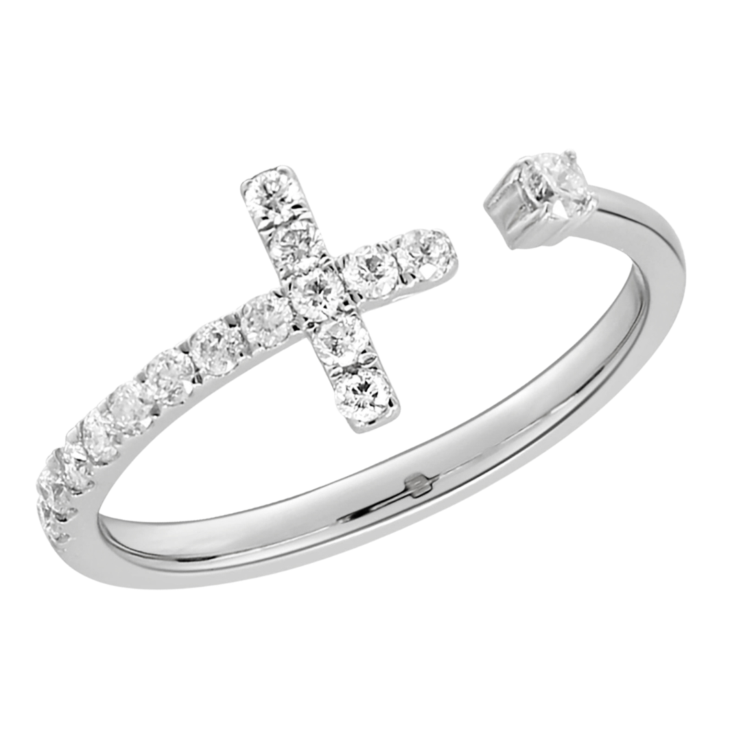 CRUX - WHITE GOLD DIAMOND RING