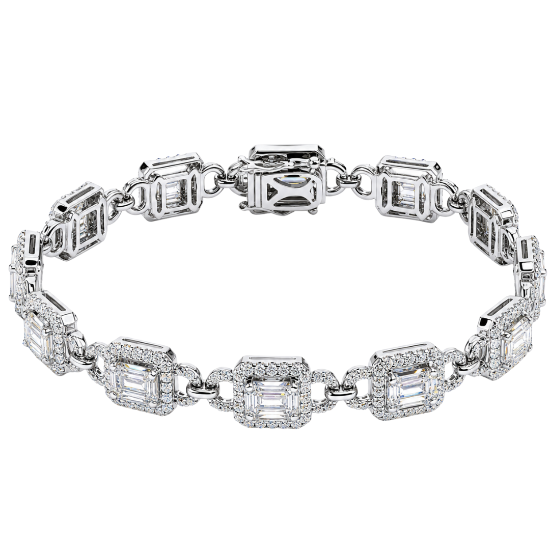 MAJESTY -  WHITE GOLD DIAMOND BRACELET