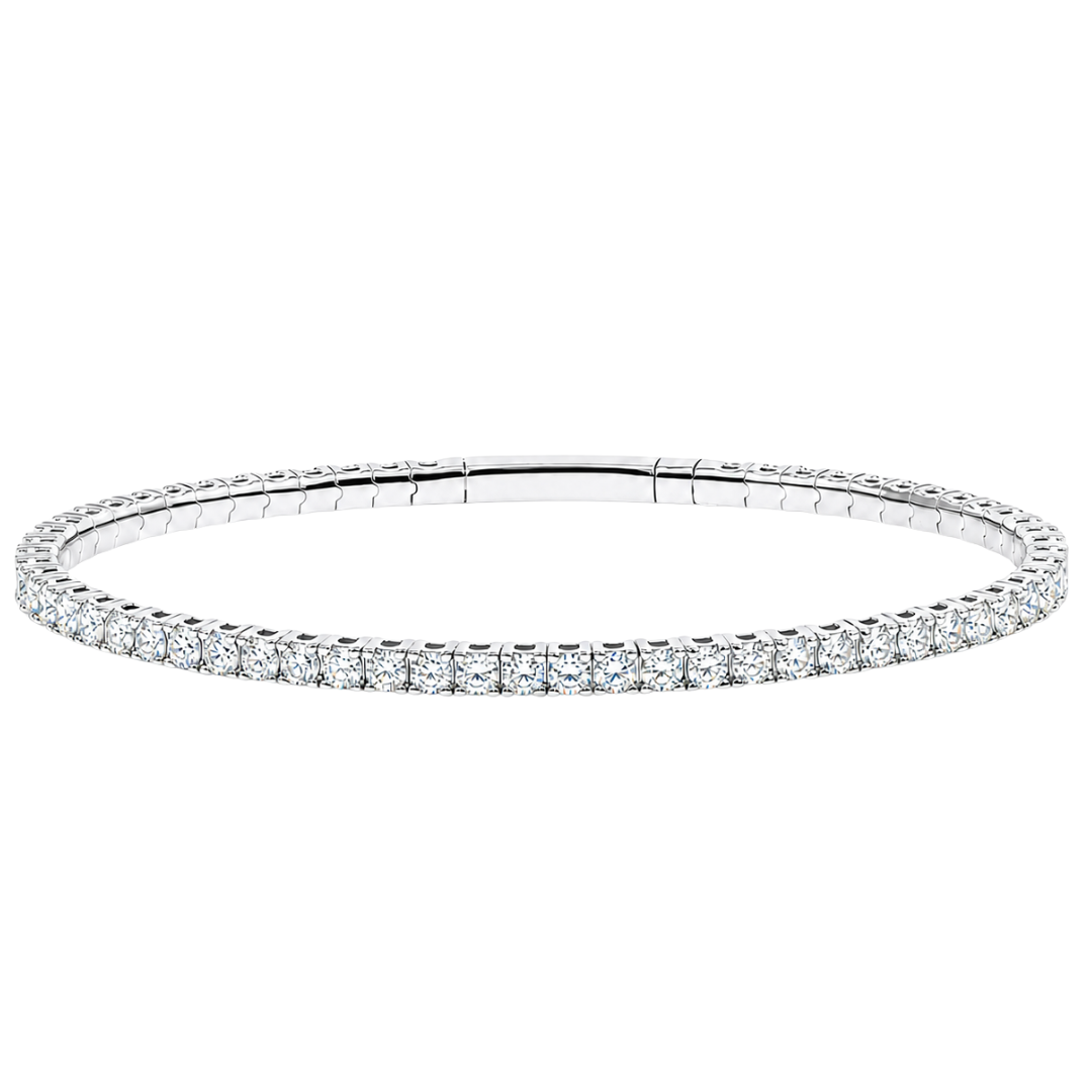 OLYMPIA - WHITE GOLD DIAMOND BRACELET