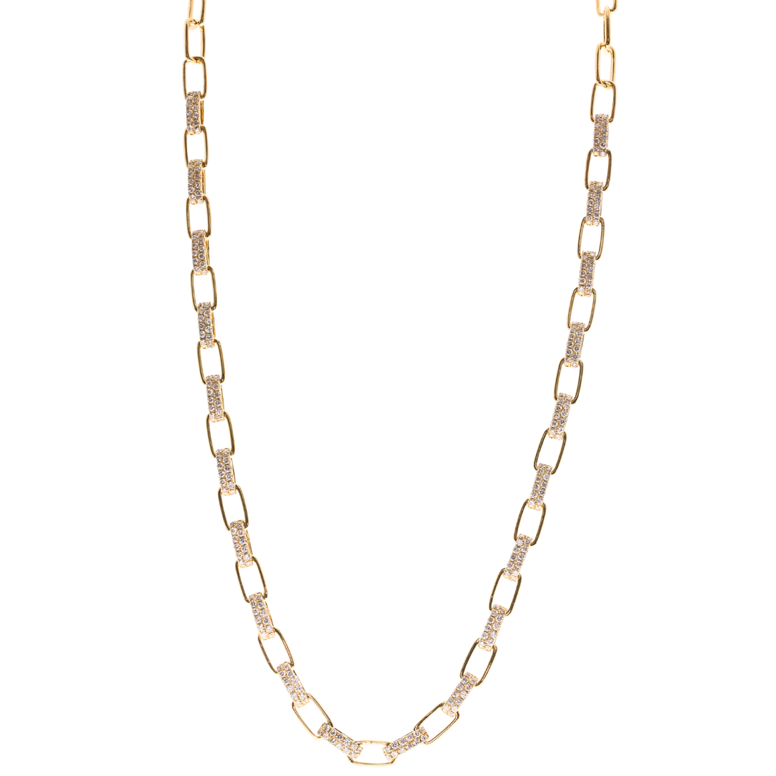 SOLIS - YELLOW GOLD DIAMOND NECKLACE