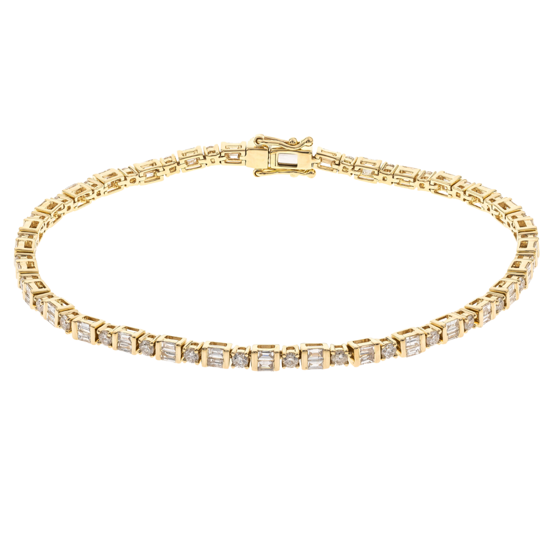 NOOR - YELLOW GOLD DIAMOND BRACELET